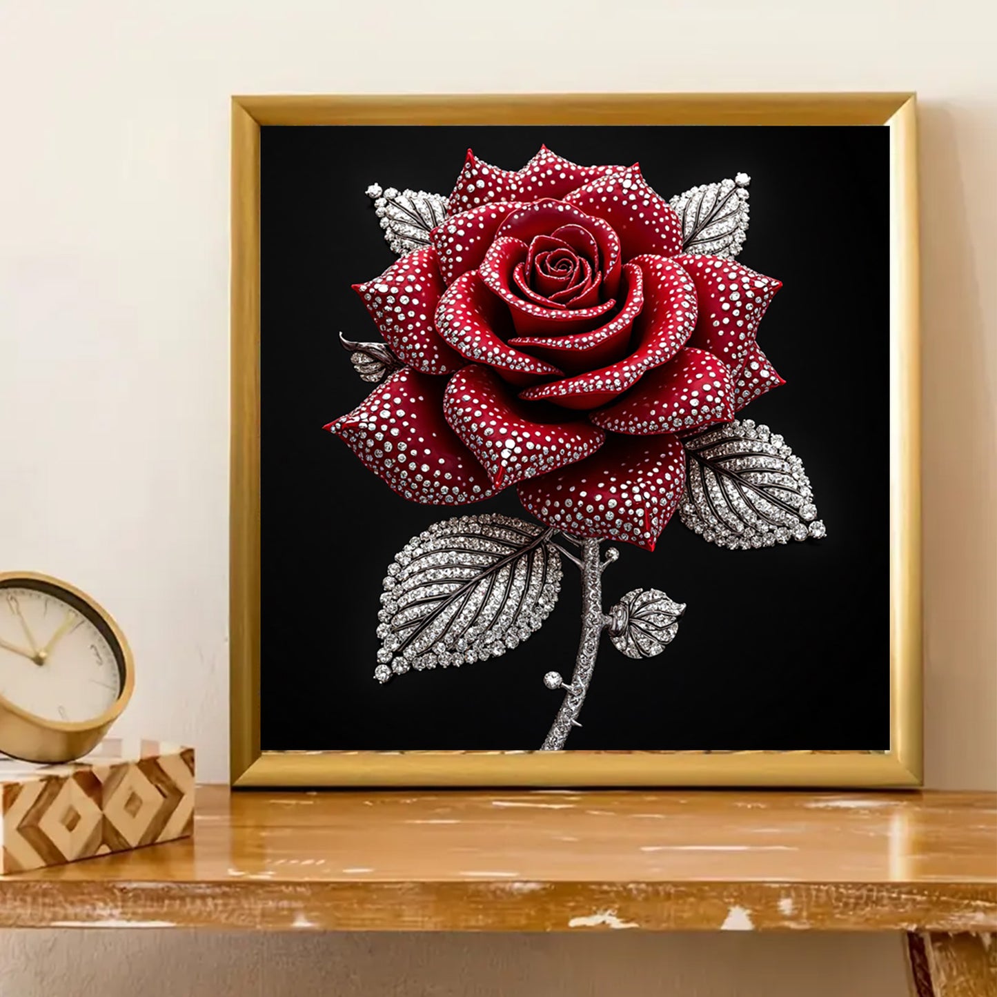 Crimson Bloom Art Kit