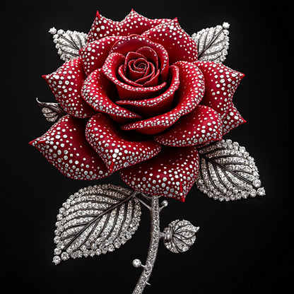 Crimson Bloom Art Kit