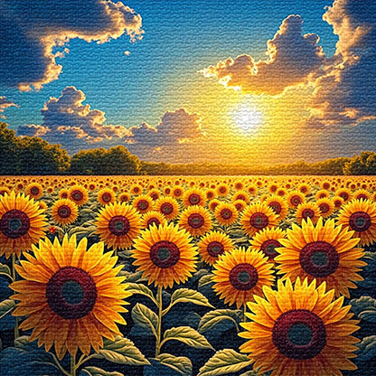 Sunflower Sunset Sparkle