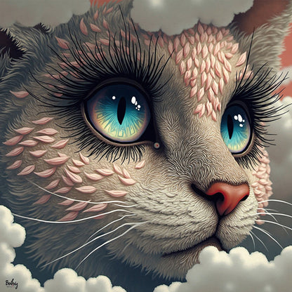 Celestial Cat Art