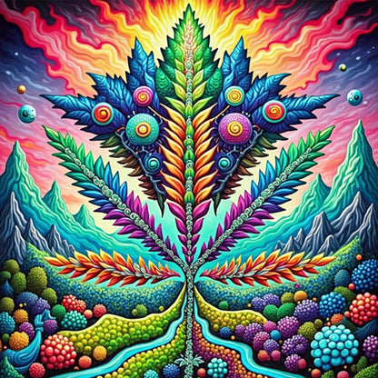 Psychedelic Dreamscape Art