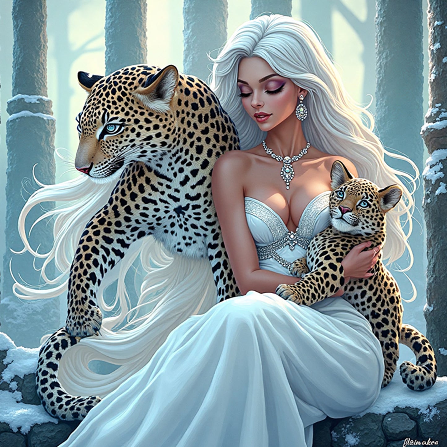 Royal Embrace Diamond Art