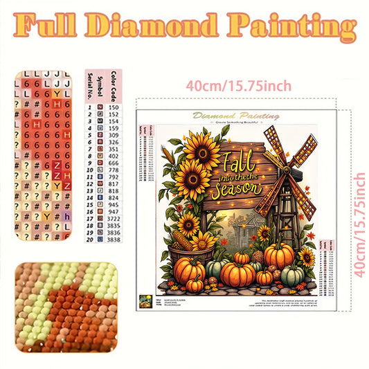 Autumn Harvest Scene