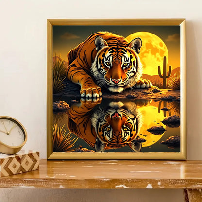 Golden Reflection Art