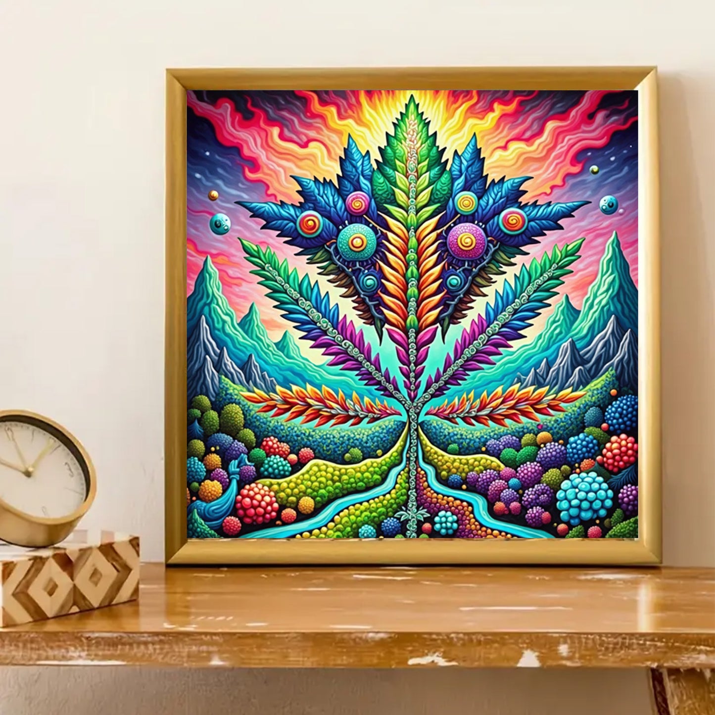 Psychedelic Dreamscape Art